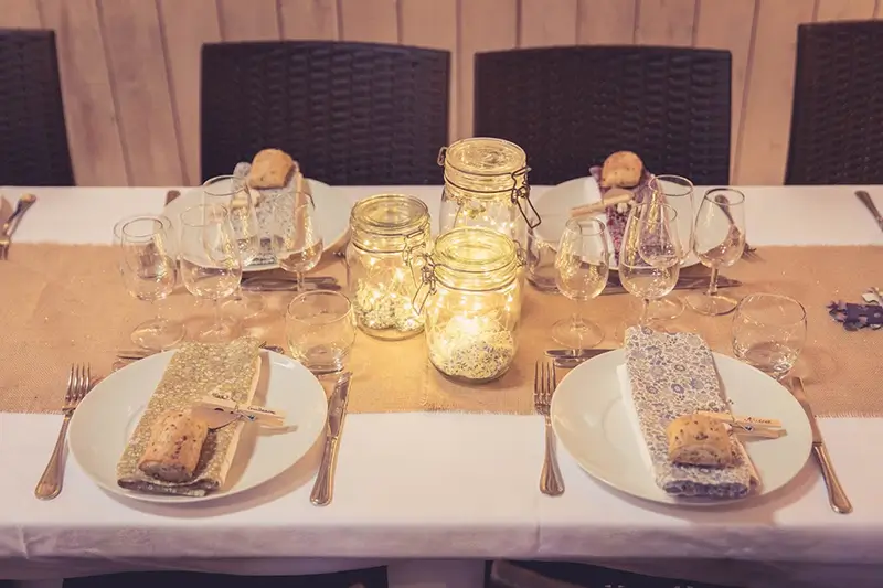 Organiser mariage éco-responsable : l'art de la table