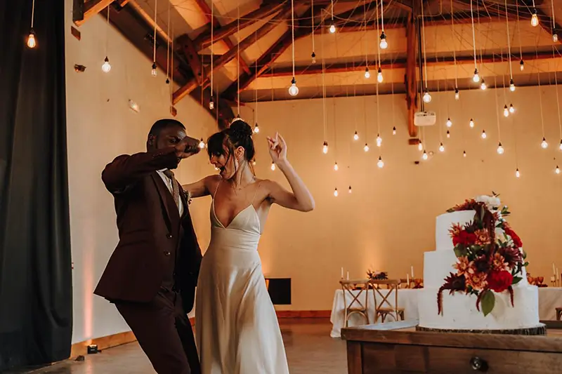 Danse mariage automnal