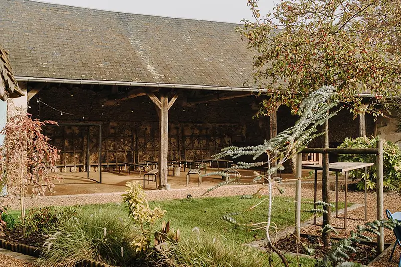 La ferme d'Armenon en automne