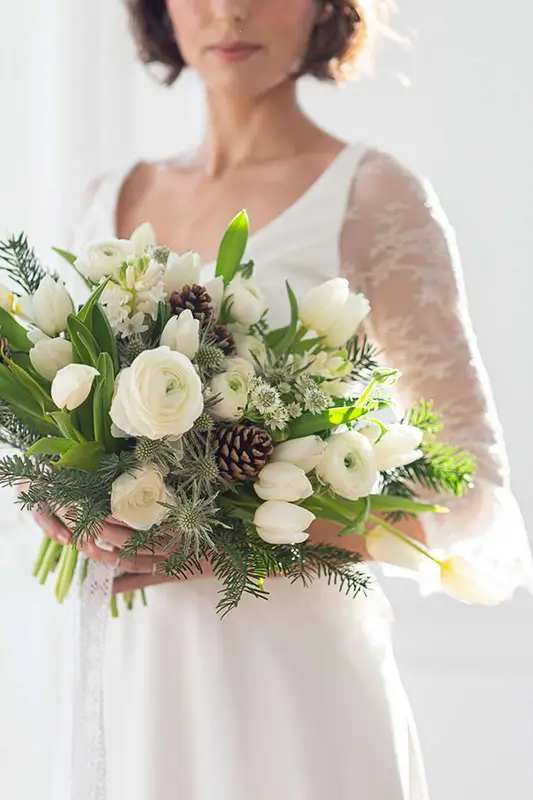 Fleurs d’hiver mariage
