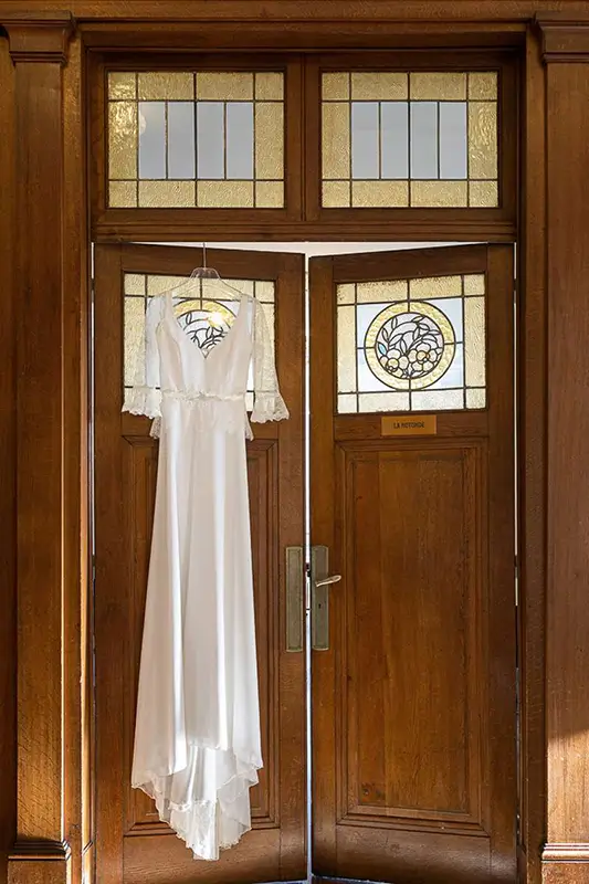 Robe de mariée inspiration intimiste Douceur d’hiver
