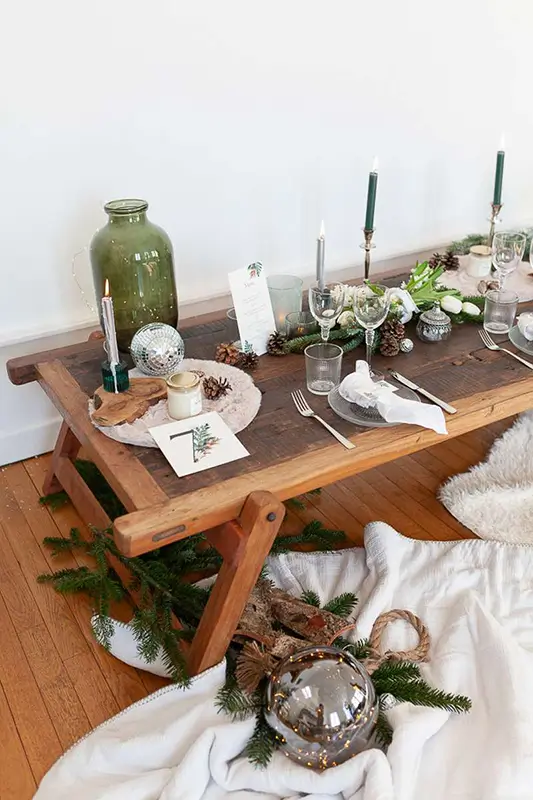 Décoration Shooting inspiration intimiste Douceur d’hiver