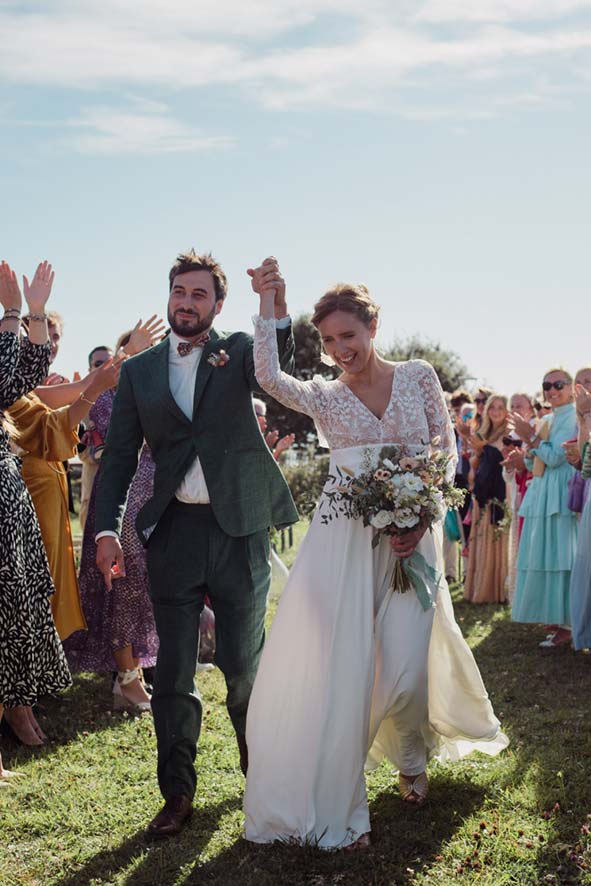 Sortie cérémonie mariage écoresponsable