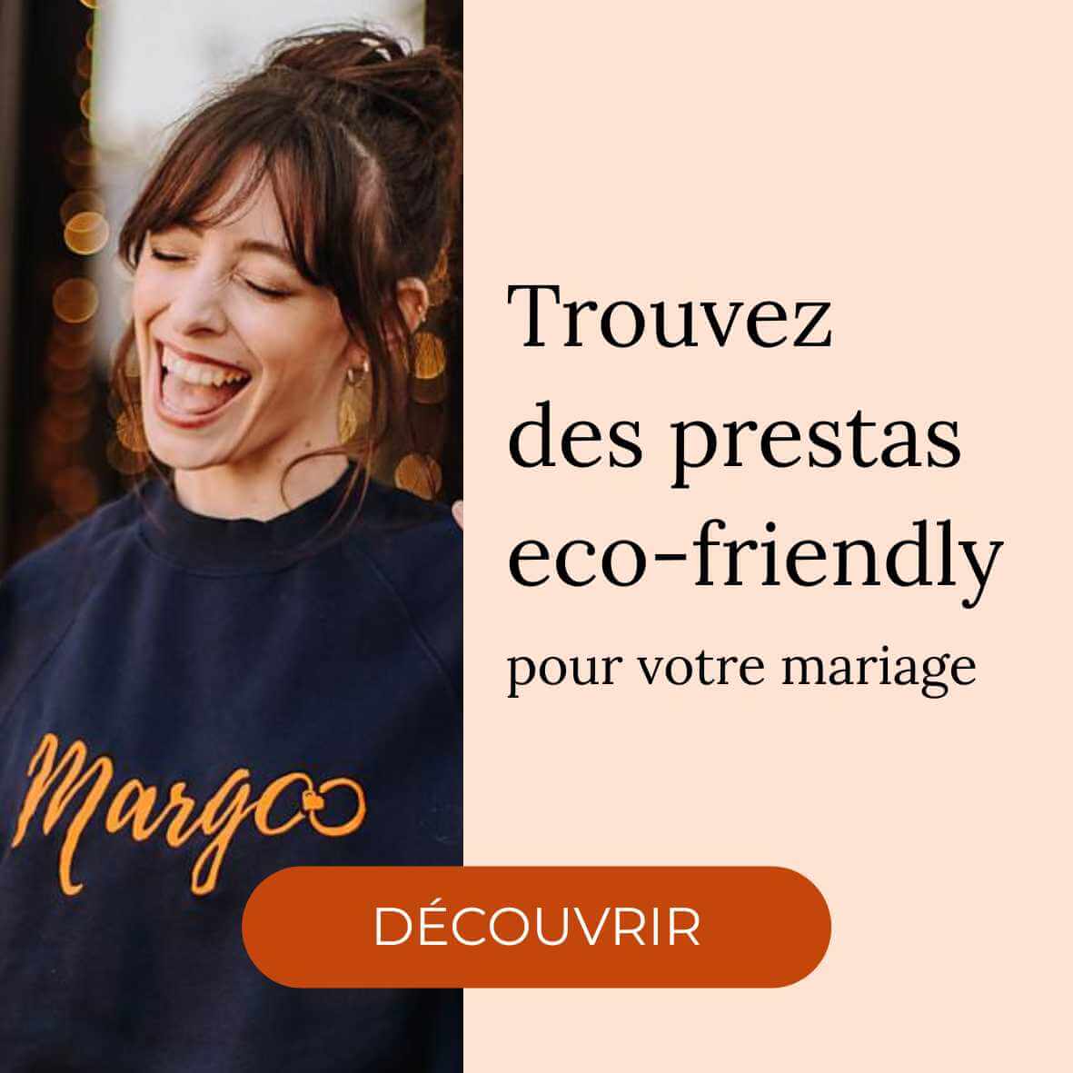 Carnet d'adresse prestataire mariage écoresponsable Margoo