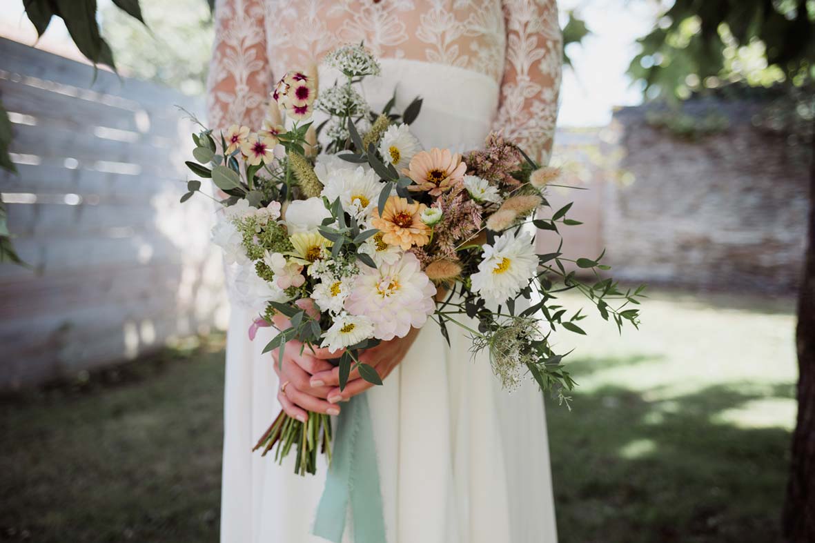 Fleurs mariage écoresponsable